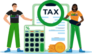 Filing Income Tax Illustration