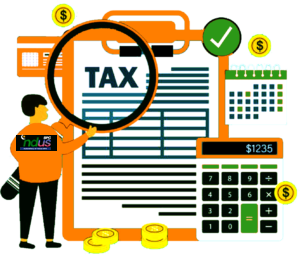 Filing Income Tax Illustration